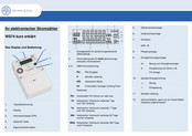 DZG Metering WS74 Kurzanleitung