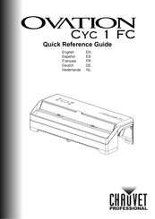 Chauvet Professional OVATION CYC 1 FC Kurzanleitung