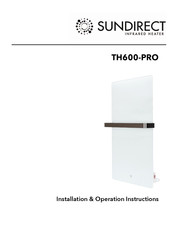 Sundirect TH600-PRO Installations- Und Bedienungsanleitung