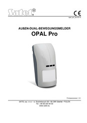 Satel OPAL Pro Bedienungsanleitung