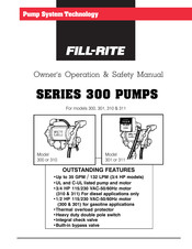 FILL-RITE 301 Gebrauchsanweisungen