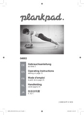 plankpad 04993 Gebrauchsanleitung