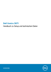 Dell Vostro 3671 Einrichtungshandbuch
