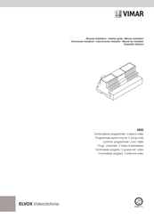 Vimar Elvox 6592 Technisches Handbuch