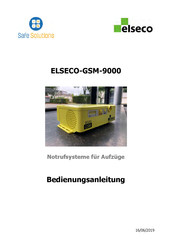 Safe Solutions ELSECO-GSM-9000 Bedienungsanleitung