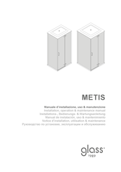 GLASS METIS Installations-, Bedienungs- & Wartungsanleitung