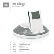 JBL on stage Aufbauanleitung