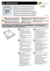 CP Electronics EBDSPIR -KNX Installationsanleitung