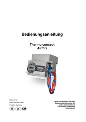 Boyens Backservice Thermo concept Airmix Bedienungsanleitung