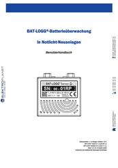 ELEKTROPLANET BAT-LOGG Benutzerhandbuch