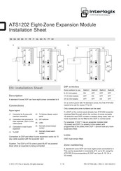 Interlogix ATS1202 Eight-Zone Installationsanleitung
