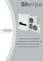 Olimpia splendid Sherpa OS-CEBTH60EI Handbuch Für Installation, Gebrauch Und Wartung