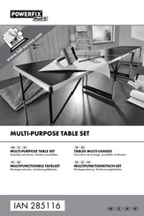 Powerfix Profi HG02350 Montageanleitung