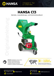 Hansa C16c Betriebs-, Instandhaltungs- Und Sicherheitshandbuch