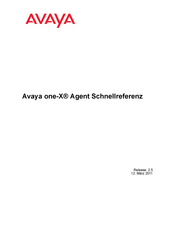 Avaya one-X Agent Schnellreferenz