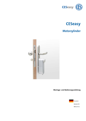 CES CESeasy Montage- Und Bedienungsanleitung