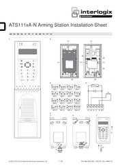 Interlogix ATS111 A-N Serie Installationsblatt