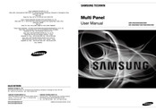 Samsung Techwin Multi Panel SVM-0200 Bedienungsanleitung