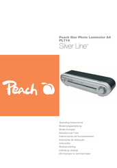 Peach Silver Line PL714 Bedienungsanleitung