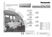 Panasonic CU-C18BKP Bedienungsanleitung
