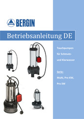 Bergin KW Pro 1100 Betriebsanleitung