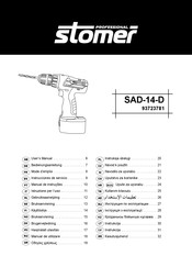 Stomer Professional SAD-14-D Bedienungsanleitung