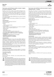 Vimar Eikon Evo Kurzanleitung