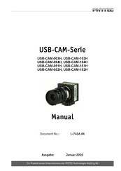 Phytec USB-CAM-104H Handbuch