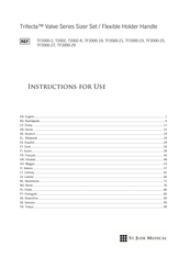St. Jude Medical Trifecta Valve TF2000-25 Gebrauchsanweisung