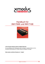 XMODUS XM1710E Handbuch