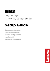 Lenovo ThinkPad S2 Yoga 5th Gen Einrichtungsanleitung