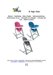 Bo Jungle B-High Chair Gebrauchsanleitung