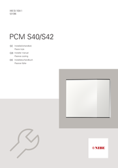 Nibe PCM S42 Installateurhandbuch