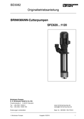 Brinkmann SFC620 1120 series Originalbetriebsanleitung