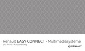 Renault EASY CONNECT Kurzanleitung