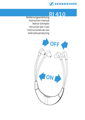Sennheiser RI 410 Bedienungsanleitung