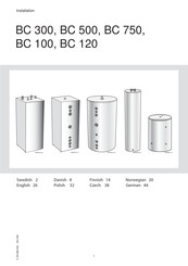 Bosch Thermotechnik BC 100 Installation