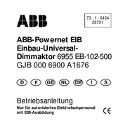 ABB 6955 EB-102-500 Betriebsanleitung