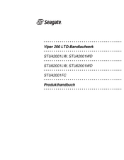 Seagate STU42001LW Produkthandbuch