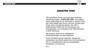 AURATON 3000 Bedienungs Und Installationsanleitung Handbuch