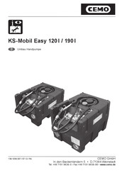 Cemo KS-Mobil Easy 120 l Bedienungsanleitung
