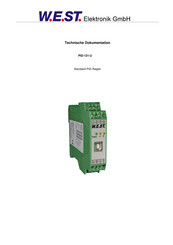 W.E.S.T. Elektronik PID-131-U Technische Dokumentation
