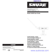 Shure UA830 Benutzerhandbuch