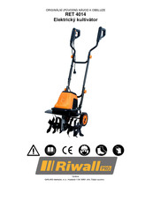 Riwall PRO RET 4014 Bersetzung Der Originalbetriebsanleitung
