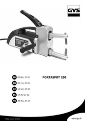 GYS PORTASPOT 230 Bedienungsanleitung