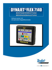 TeeJet Technologies DYNAJET FLEX 7140 Montage/Einrichtung/Bedienungsanleitung