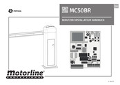 Motorline professional MC50BR Benutzer Installateur Handbuch