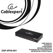 Cablexpert DSP-4PH4-001 Handbuch
