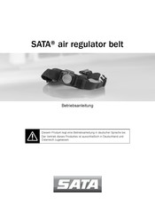 SATA air regulator belt Bedienungsanleitung
