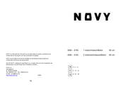 Novy 606/1 Gebrauchsanleitung